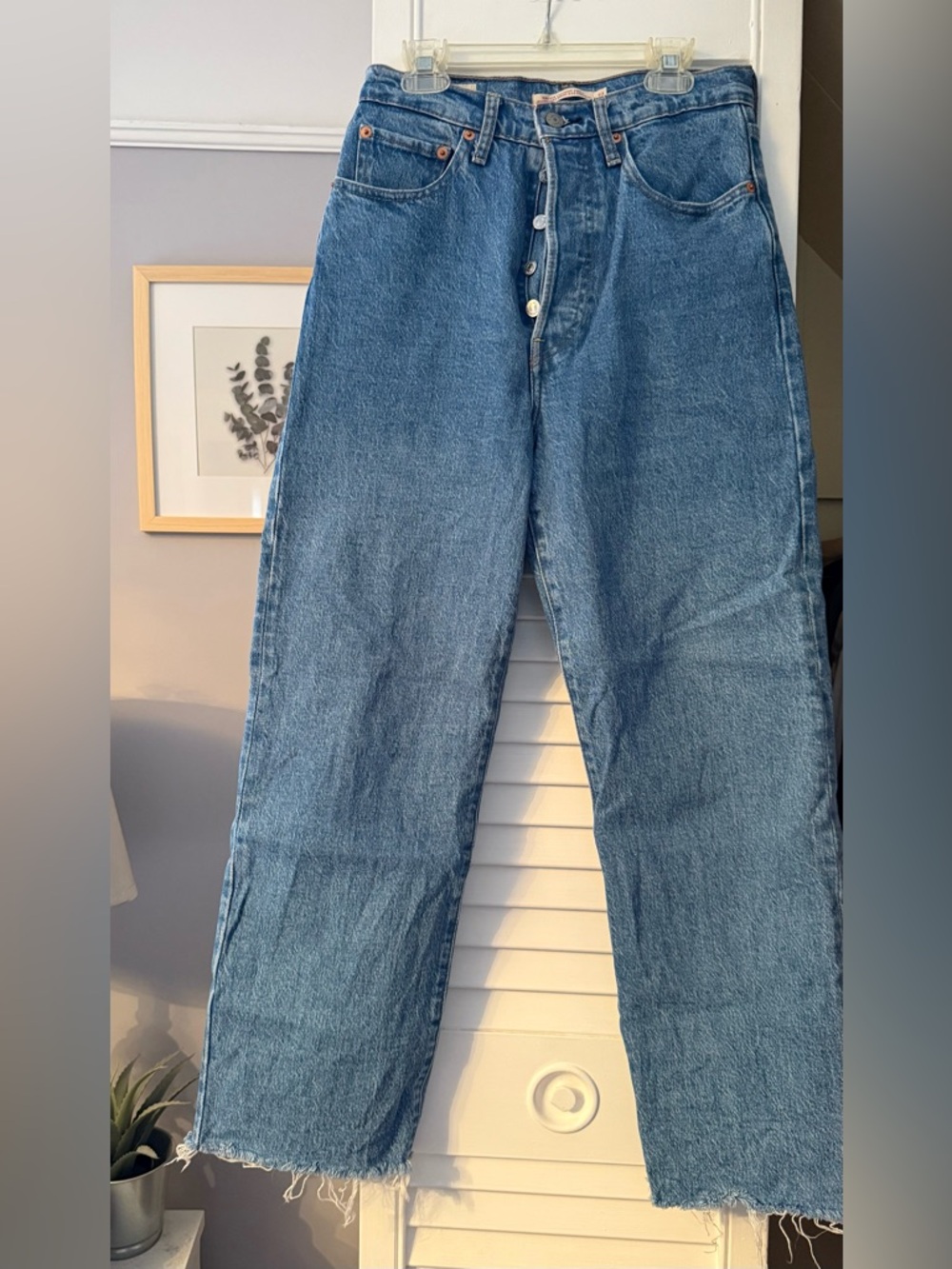 Levi’s Ribcage Straight Ankle - Button Fly